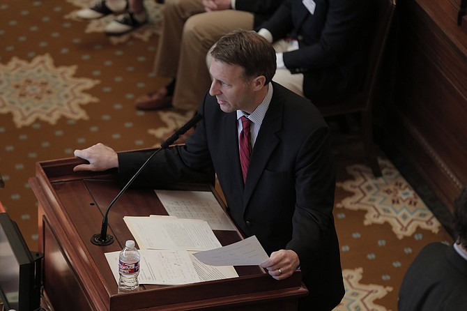 Late on deadline day, Sen. Gray Tollison, R-Oxford, brought the dyslexia scholarship bill that expands the state's current program up for debate, allowing students to take state funds out of state if there are no services in their area.