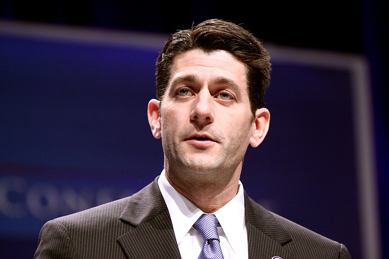 GOP House leaders delayed their planned vote Thursday on a long-promised bill to repeal and replace "Obamacare," in a stinging setback for House Speaker Paul Ryan (pictured) and President Donald Trump in their first major legislative test. Photo courtesy Flickr/Gage Skidmore