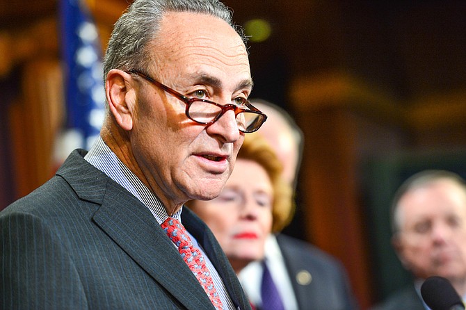 Senate Democratic leader Chuck Schumer said Sunday that Trump must be willing to drop attempts to repeal his predecessor's signature achievement, warning that Trump was destined to "lose again" on other parts of his agenda if he remained beholden to conservative Republicans. Photo courtesy Flickr/Senate Democrats