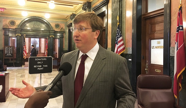 Lt. Gov. Tate Reeves called the Mississippi House's actions on the Department of Transportation's budget bills an attempt to raise Internet sales tax.