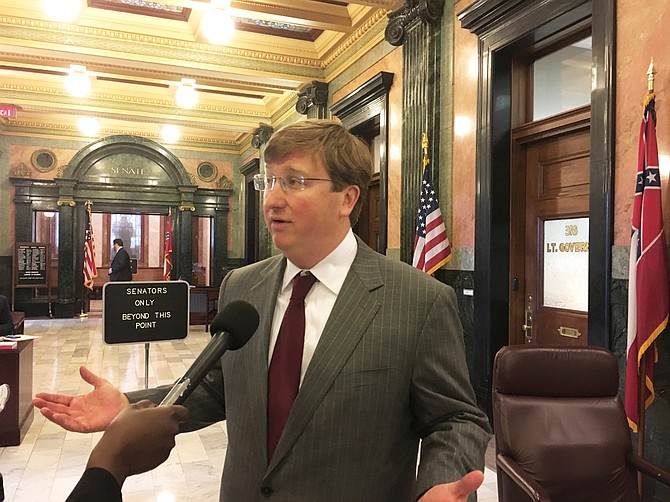 The House unanimously asked the Senate, particularly Republican Lt. Gov. Tate Reeves (pictured), to play ball on Monday when they recommitted the Mississippi Department of Transportation's budget for more work.