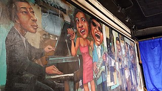 Though Underground 119 has been renovated, elements from the previous iteration such as the mural on the front wall remain. Photo courtesy Alex Thiel