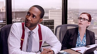 Yohance Myles (left) of Ridgeland is in the current Fox drama "Shots Fired" and the upcoming movie "Created Equal." Photo courtesy Yohance Myles
