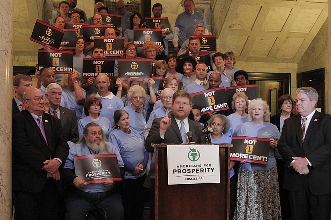 Russ Latino, the Mississippi director for the right-leaning Americans for Prosperity, publicly supports loosening the state’s occupational regulations.