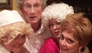 Mississippi Murder Mysteries’ production, “Murder is Golden,” is a parody of “The Golden Girls,” but with a plot twist. Photo courtesy Fringe Dinner Theatre