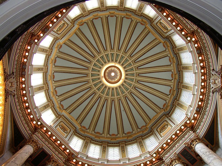 Mississippi State Capitol rotunda