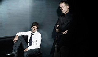 Kevin Bacon (left) and Michael Bacon (right) Photo courtesy Timothy White