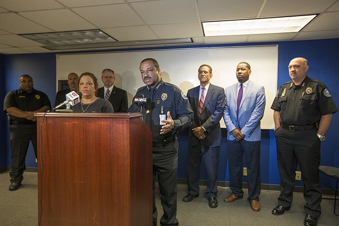 Jackson Police Department Chief Lee Vance said at the press conference Monday morning that this type of crime is unique to the City of Jackson.