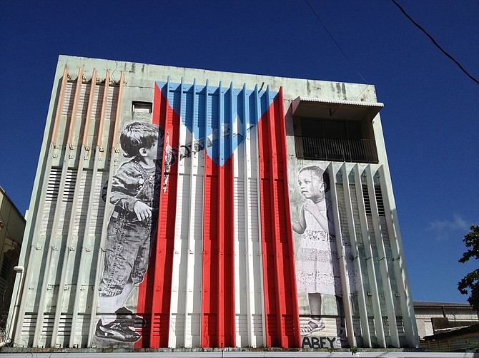 Street art in Puerto Rico Photo courtesy Flickr/Juan Cristobal Zulueta