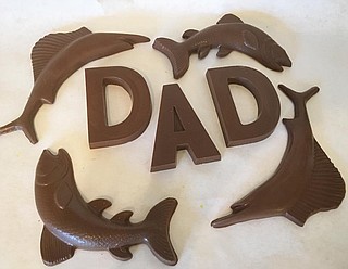 Celebrate dads with local businesses such as Nandy’s Candy. Photo courtesy Nandy's Candy