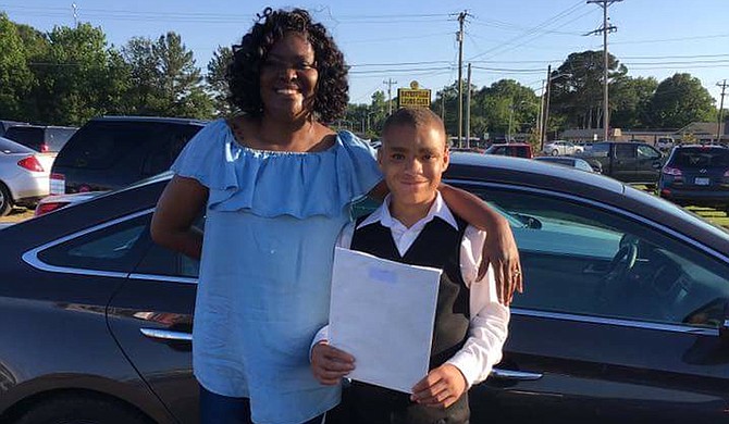 Along with her husband and daughters, Shavonne Thigpen (left) experienced wraparound services for almost a year to help the family support one another and her son, Terry (right), who suffers from autism and sensory and mental-health disorders. Photo courtesy Shavonne Thigpen