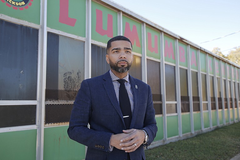 Chokwe Antar Lumumba, a 35-year-old attorney, was inaugurated as mayor of Jackson on Monday. He is one of several municipal leaders in Mississippi who are beginning four-year terms of office.