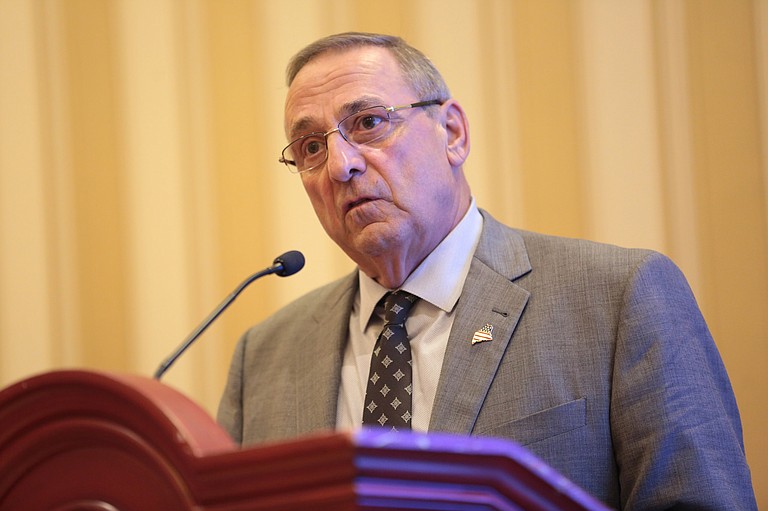Maine Gov. Paul LePage lashed out at the media for reporting he planned to leave the state during a budget impasse, and he suggested he sometimes concocts stories to mislead reporters. Photo courtesy Flickr/Gage Skidmore