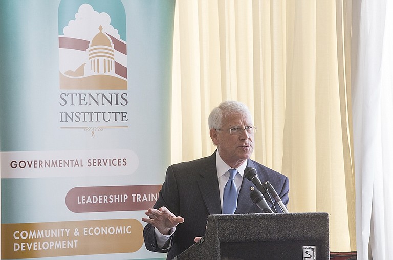 Republican Sen. Roger Wicker says the Library of Congress receives more than 20,000 items a day, keeping about half for its permanent collection.
