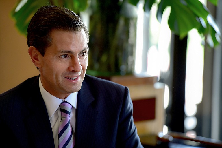 White House press secretary Sarah Sanders on Wednesday found herself explaining that compliments Trump had described receiving in phone calls from Mexican President Enrique Pena Nieto (pictured) and the Boy Scouts did happen—just not on the phone. Photo courtesy Flickr/Presidencia de la Republica Mexicana