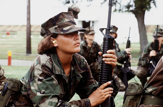 The U.S. Marine Corps for the first time is eyeing a plan to let women attend what has been male-only combat training in Southern California, as officials work to quash recurring problems with sexism and other bad behavior among Marines, according to Marine Corps officials. Photo courtesy Flickr/Expert Infantry