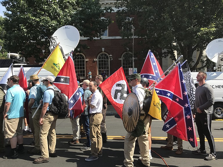 In the wake of the deadly clash at a white-nationalist rally last weekend in Virginia, major companies such as Google, Facebook and PayPal are banishing a growing cadre of extremist groups and individuals for violating service terms. Photo courtesy Flickr/Anthony Crider
