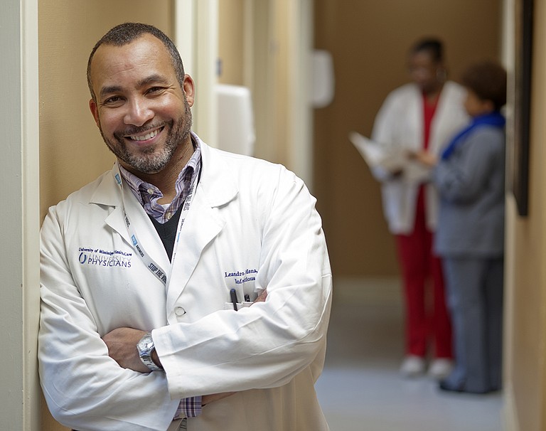 Dr. Leandro Mena, a professor at the University of Mississippi Medical Center, served on a panel that released a standard-of care-report showing that LGBT men need access to quality sexual health care. Photo courtesy University of Mississippi Medical Center