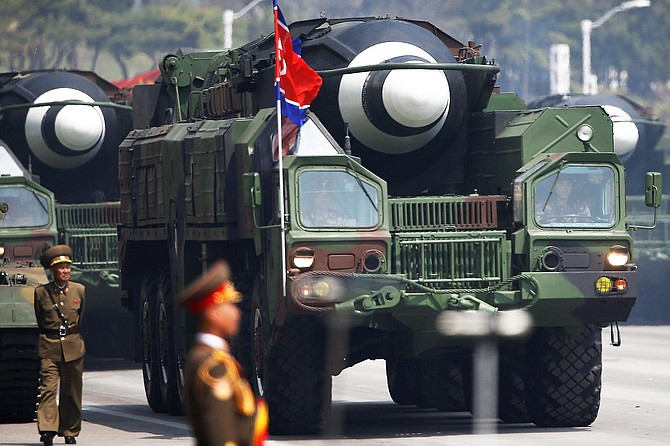 North Korea has conducted launches at an unusually fast pace this year—13 times, Seoul says—and some analysts believe it could have viable long-range nuclear missiles before the end of Trump's first term in early 2021. Photo courtesy Flickr/ermaleksandr