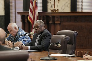 Sen. Willie Simmons, D-Cleveland, chairs the Senate Transportation Committee, and held a meeting to discuss proposals to improve and repair the state’s roads and bridges last week.