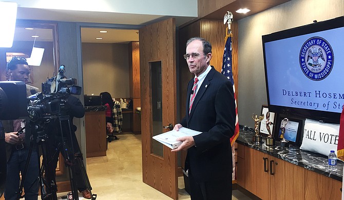 Secretary of State Delbert Hosemann announced a new online tool that allows Mississippians to quickly see if they are registered to vote, and if so, under what address.