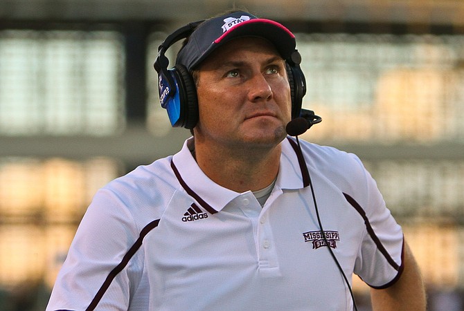 Mississippi State coach Dan Mullen Photo courtesy MSU Athletics