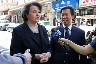 Sen. Dianne Feinstein (left), D-Calif., told Amy Coney Barrett that dogma and law are two different things and she was concerned "that the dogma lives loudly within you." Photo courtesy Flickr/David Lee
