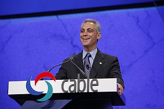 Mayor Rahm Emanuel has said Chicago won't "be blackmailed" into changing its values as a city welcoming of immigrants. Photo courtesy Flickr/The Cable Show