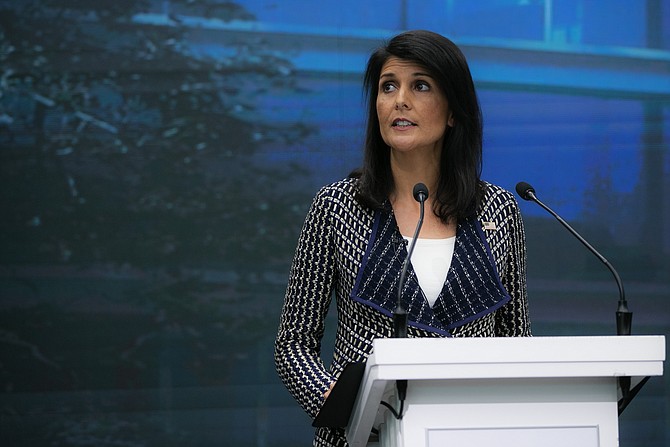 U.S. Ambassador Nikki Haley told the council after the vote that "these are by far the strongest measures ever imposed on North Korea." But she stressed that "these steps only work if all nations implement them completely and aggressively." Photo courtesy Flickr/US Mission Geneva