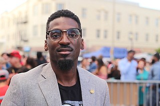 Democratic state Rep. Bruce Franks, a protest organizer, said making the entire community uncomfortable is an important part of the demonstrations. Franks said protests would continue, but he did not say when or where. Photo courtesy Flickr/Paul Sableman
