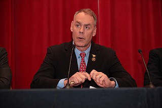 Interior Secretary Ryan Zinke is recommending that four large national monuments in the West be reduced in size, potentially opening up hundreds of thousand or even millions of acres of land revered for natural beauty and historical significance to mining, logging and other development. Photo courtesy Flickr/Gage Skidmore