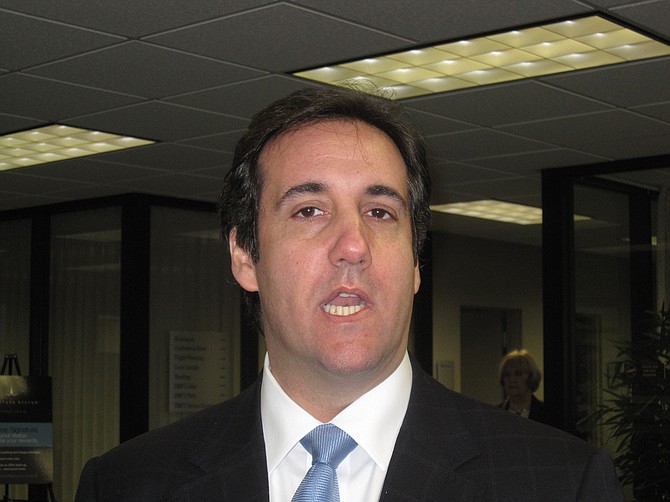 Senate intelligence committee leaders said they called off the closed-door staff meeting after Michael Cohen sent a public statement to the media just as the interview was about to start. Photo courtesy IowaPolitics.com