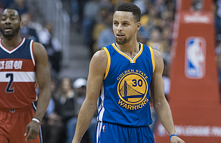 Stephen Curry (pictured) had said he did not want to go anyway, but the Warriors had not made a collective decision before Saturday—and had planned to discuss it in the morning before the president's tweet, to which coach Steve Kerr said : "Not surprised. He was going to break up with us before we could break up with him." Photo courtesy Flickr/Keith Allison