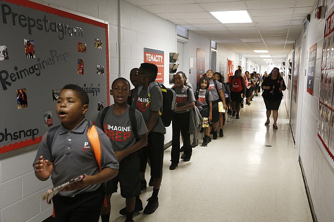The three charter schools in Jackson, including ReImagine Prep on McDowell Road, receive local tax dollars; several parents with children in public schools have challenged this use of public funds in chancery court.