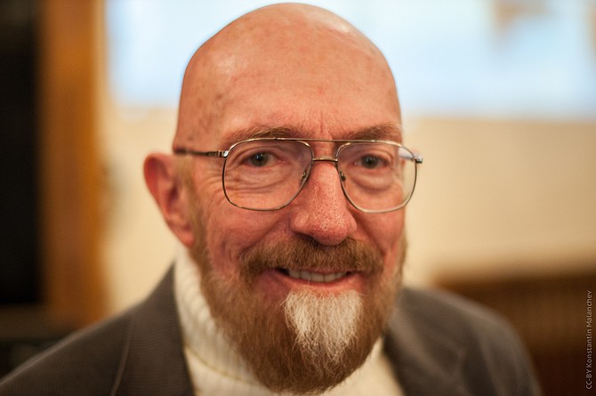 Rainer Weiss of the Massachusetts Institute of Technology and Barry Barish and Kip Thorne (pictured) of the California Institute of Technology won the 2017 prize for a combination of highly advanced theory and ingenious equipment design, Sweden's Royal Academy of Sciences announced. Photo courtesy Flickr/Konstantin Malanchev