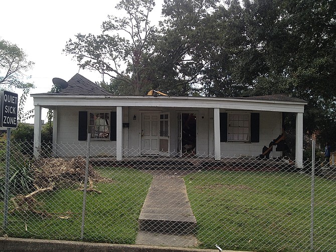 Brian Heffner, a former Fondren resident, says he lived at 521 Fondren Place 29 years ago. He recently witnessed his old duplex being torn down for a new hotel, and immediately worried about asbestos. Photo courtesy Brian Heffner