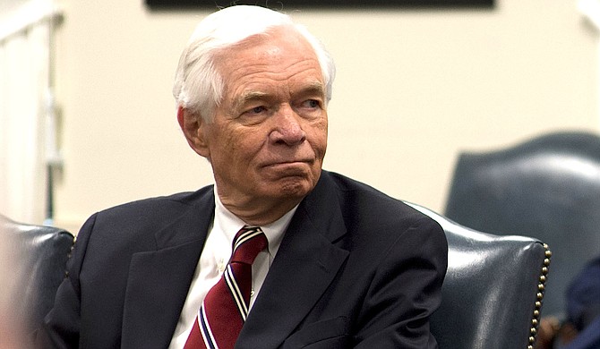 Thad Cochran's health has been the subject of speculation in Washington, fueled by his extended absence and tweets by Trump, who at one point mistakenly said Cochran was hospitalized. Photo courtesy Flickr/Chuck Hagel