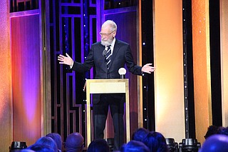 David Letterman spent 33 years on late-night TV, hosting long-running shows on NBC and then on CBS. His final broadcast on May 20, 2015, was episode No. 6028 that Letterman hosted. It shattered the record of his mentor, Carson. Photo courtesy Flickr/Peabody Awards