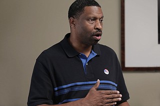 Derrick Johnson, 49, of Jackson, Mississippi, was hired as the NAACP's 19th president and CEO after having served as interim leader since July and previously as vice chairman of the NAACP board of directors.