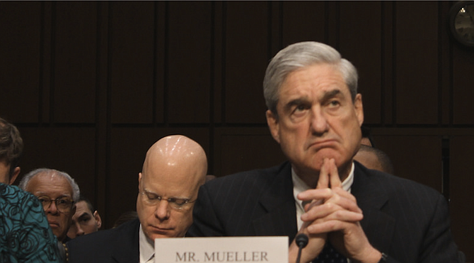 Concerned that the president may fight back after Robert Mueller's (pictured) investigation into Russian meddling led to two indictments and a guilty plea for his former advisers Monday, top Democrats laid down a marker for the president, who earlier in the year criticized Mueller and the probe. Photo courtesy Flickr/Kit Fox/Medill