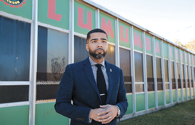Mayor Lumumba (pictured here on the campaign trail) campaigned on the promise to make Jackson the most “radical” city on the planet.