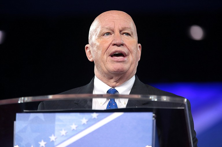 House Ways and Means Committee chairman Rep. Kevin Brady, R-Texas, has said that including a repeal of the health law's individual mandate would be politically problematic, given that the Senate has failed to pass health legislation in Trump's first year. Photo courtesy Flickr/Gage Skidmore