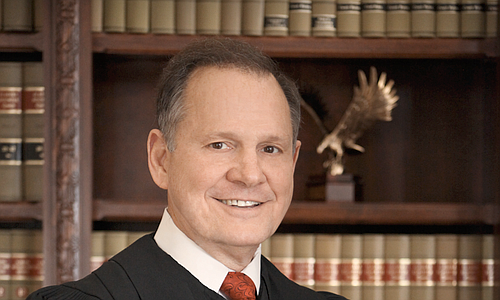 Roy Moore's support from fellow Republicans is hemorrhaging after a second woman accused the Alabaman of groping her when she was a teenager in the late 1970s, the latest setback to his effort to win an open Senate seat that suddenly seems up for grabs. Photo courtesy Judicial.alabama.gov