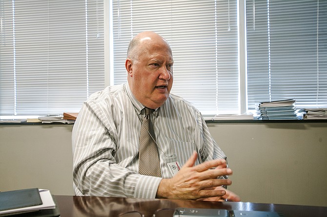 Robert “Bob” Miller began as the director of Jackson’s Department of Public Works in October, touting decades of experience to help restore Jackson’s infrastructure. Now he faces myriad water and street challenges. Photo by Stephen WIlson