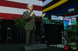 Mississippi Gov. Phil Bryant is recommending that the state spend $7 million in the coming year to provide free community college for an unspecified number of students. Photo by Stephen Wilson