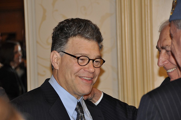 Trump moved quickly Thursday to condemn accusations against Minnesota Democratic Sen. Al Franken as "really bad," but he has remained conspicuously silent on the more serious claims leveled against Roy Moore, the Republican in Alabama's special Senate race who faces allegations he sexually assaulted teenage girls decades ago. Photo courtesy Flickr/Veni
