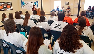 Fourteen women graduated from the Thinking for a Change program at the Flowood Community Work Center in October. Now, MDOC is replacing military-style program with the evidence-based strategy to reduce repeat offenses. Photo courtesy Mississippi Department of Corrections