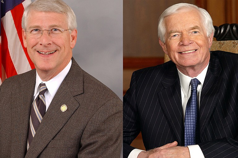Mississippi Sens. Roger Wicker (left) and Thad Cochran (right) both voted in favor of the massive Republican tax reform legislation, which President Donald Trump signed into law today. Photo courtesy U.S. Senate