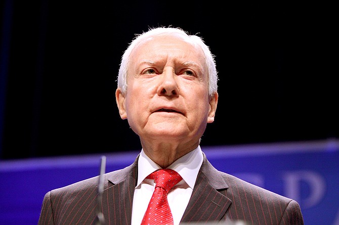 Republican Sen. Orrin Hatch (pictured) of Utah said Tuesday he will not seek re-election after serving more than 40 years in the Senate, opening the door for former GOP presidential nominee Mitt Romney to run for his seat. Photo courtesy Flickr/Gage Skidmore