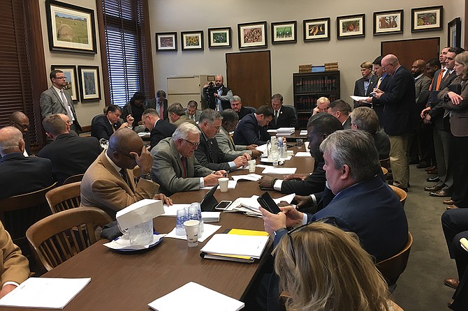 Three House committees met on Wednesday, Jan. 3, and passed out a package of bills that could divert more funding to the state's roads and bridges.